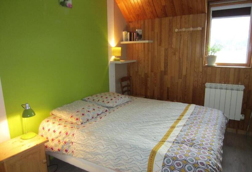 غرفة قياسية حمام مشترك, Chez Cat Et Christophe , Chambre Calme Et Lumineuse Chez L Habitant Avec Vue