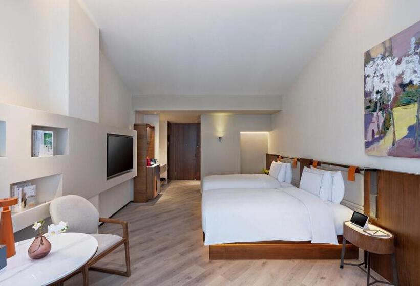 Habitación Estándar 2 Camas Matrimonio, Urcove By Hyatt Qingcheng Mountain Hot Spring