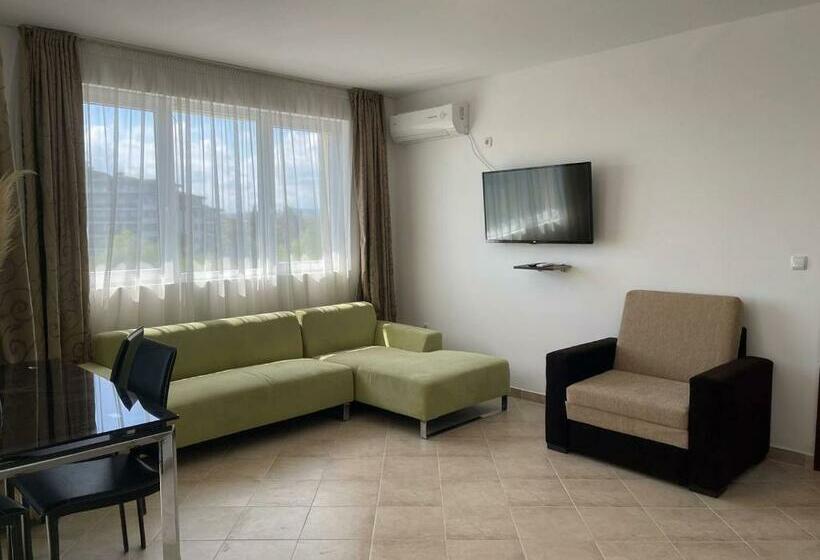 Quarto Familiar Deluxe, Ravda Family Resort. Park&sea