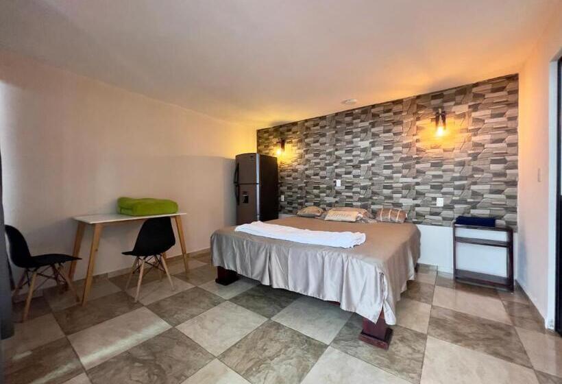 شقة غرفة واحدة مزودة بتراس, Cabañas El Gigante