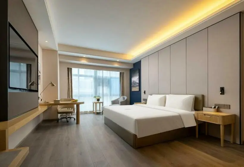 اتاق اجرایی با تخت بزرگ, Atour X Hotel Shenzhen Baoan Airport Aviation City