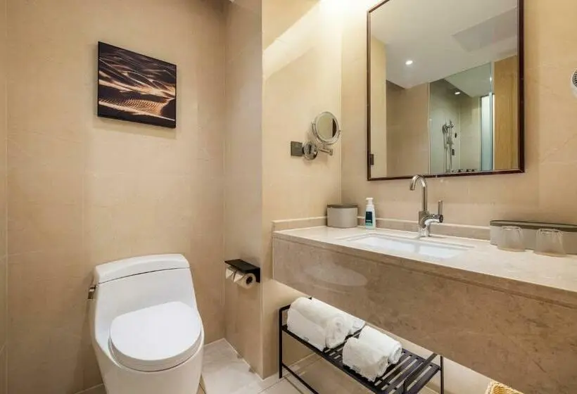 اتاق اجرایی با تخت بزرگ, Atour X Hotel Shenzhen Baoan Airport Aviation City