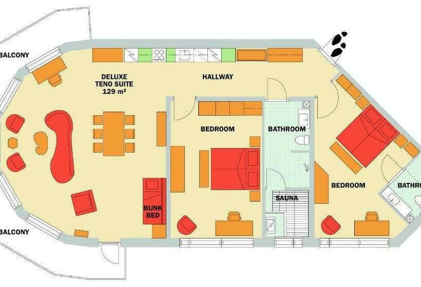 סוויטה דלוקס, Utsjoki Arctic Resort