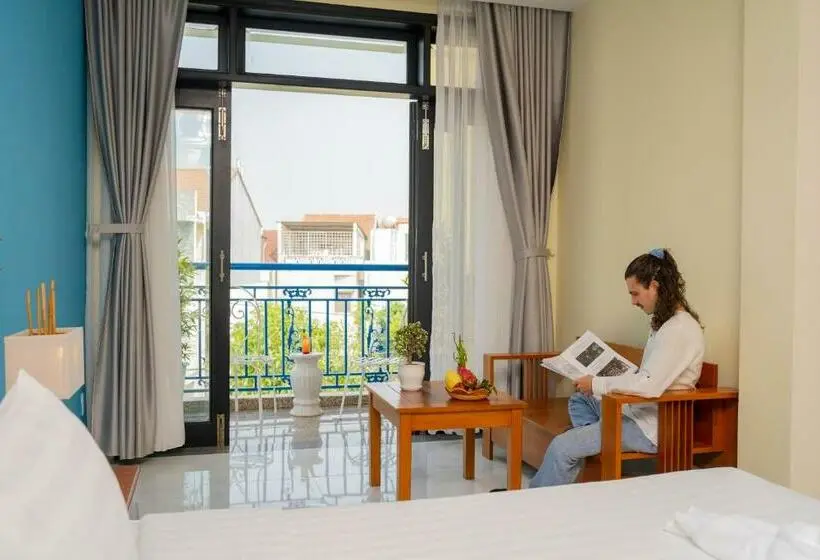 اتاق لوکس با چشم‌انداز باغ, Hoi An Heart Hostel Villa   Bespoke