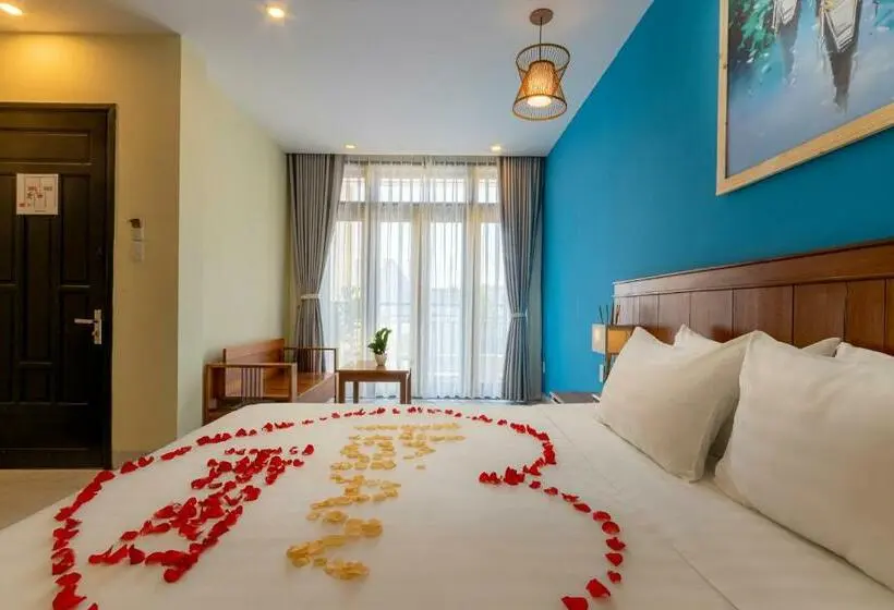 اتاق لوکس با چشم‌انداز باغ, Hoi An Heart Hostel Villa   Bespoke
