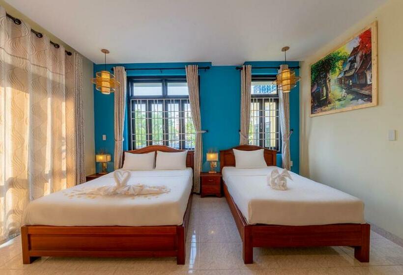 اتاق خانوادگی با چشم‌انداز باغ, Hoi An Heart Hostel Villa   Bespoke