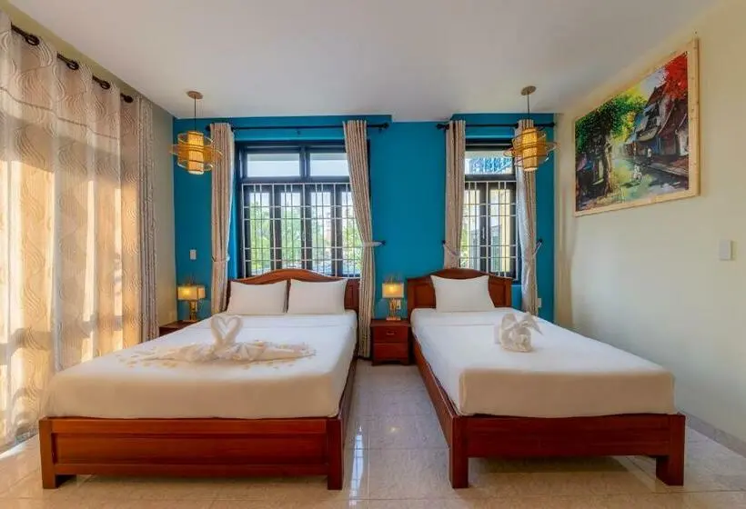 اتاق خانوادگی با چشم‌انداز باغ, Hoi An Heart Hostel Villa   Bespoke