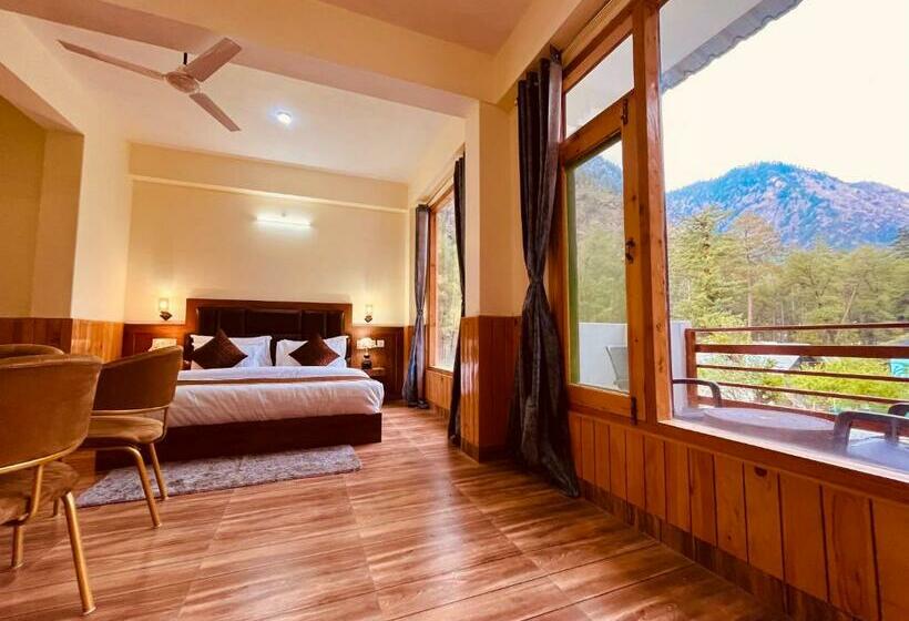 غرفة ديلوكس, Winterline Resort, Kasol   A Four Star Luxury Resort