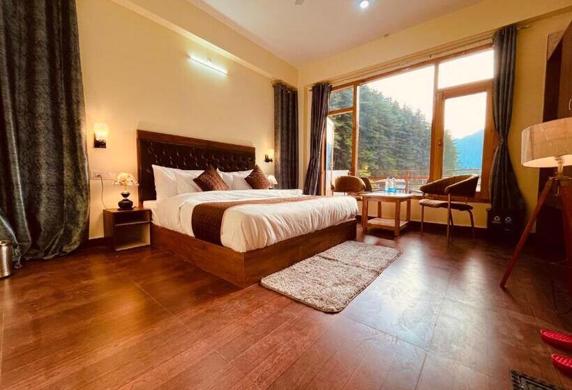غرفة ديلوكس, Winterline Resort, Kasol   A Four Star Luxury Resort