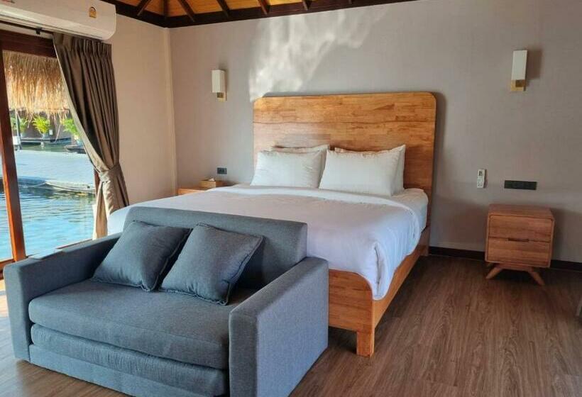 带大床的高级房间, Ruknam Resort