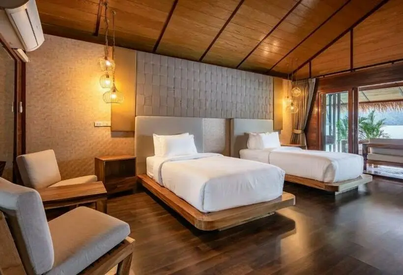 エクゼクティブ４人部屋, Ruknam Resort