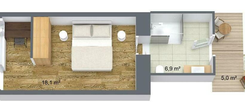 수피리어 룸, Boutique Hotel Villa Katharina