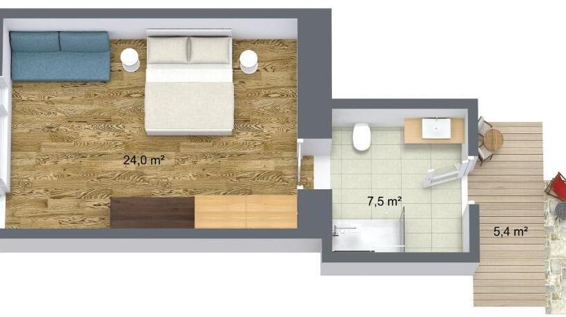 Номер Deluxe, Boutique Hotel Villa Katharina