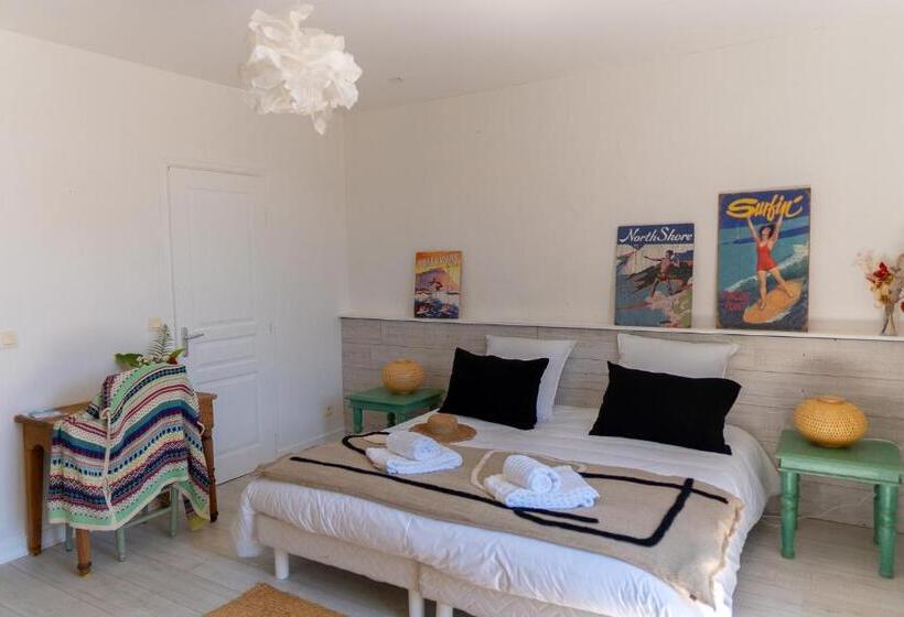 اتاق استاندارد, Biarritz Surf Lodge Chambre D Hôtes