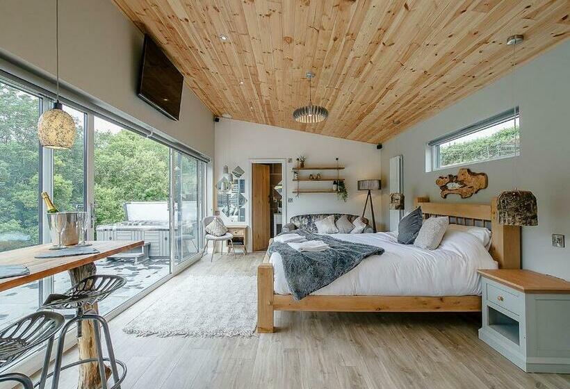 בית, חדר שינה 1, Nantycoed Lodges