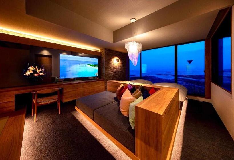Номер Deluxe Вид на Море, Tara Dakeonsen Kanigoten