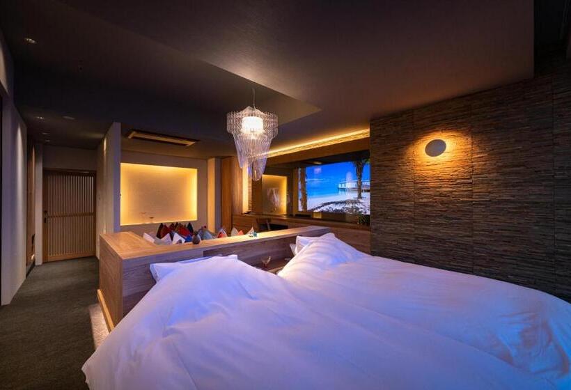 Номер Deluxe Вид на Море, Tara Dakeonsen Kanigoten