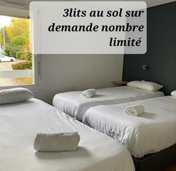 اتاق استاندارد سه نفره, Fasthôtel Limoges Nord   Fh Confort