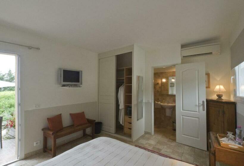 غرفة قياسية مطلّة علي الحديقة, La Bégude Du Pascouren