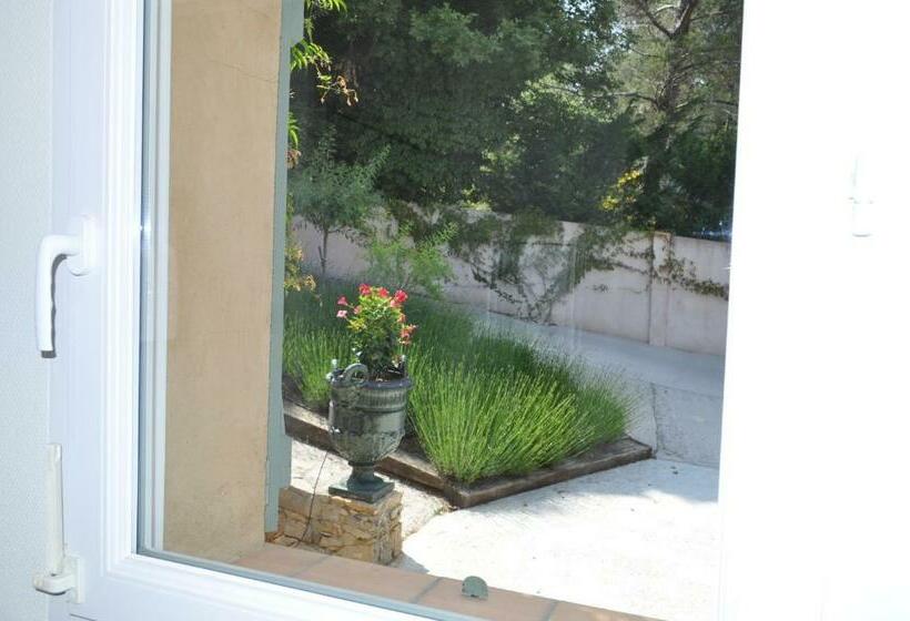 غرفة قياسية مطلّة علي الحديقة, La Bégude Du Pascouren