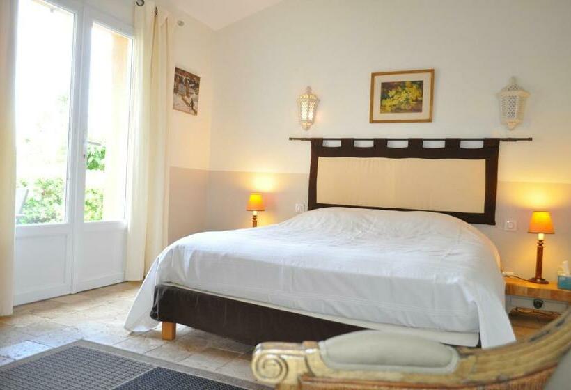 غرفة قياسية مطلّة علي الحديقة, La Bégude Du Pascouren