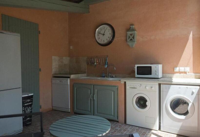 غرفة قياسية مطلّة علي الحديقة, La Bégude Du Pascouren