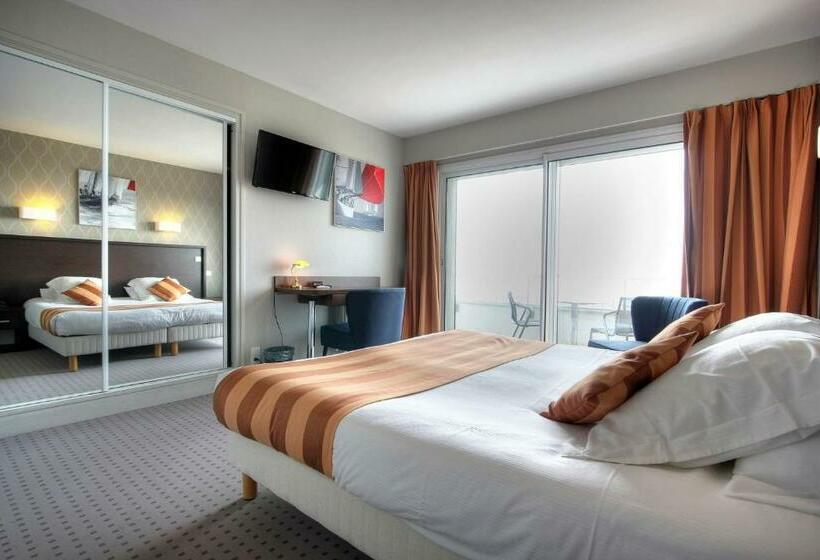 オーシャンビュースタンダードルーム, Hôtel La Petite Sirène Quiberon