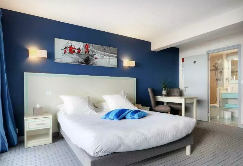 استودیوی استاندارد با چشم‌انداز دریا, Hôtel La Petite Sirène Quiberon