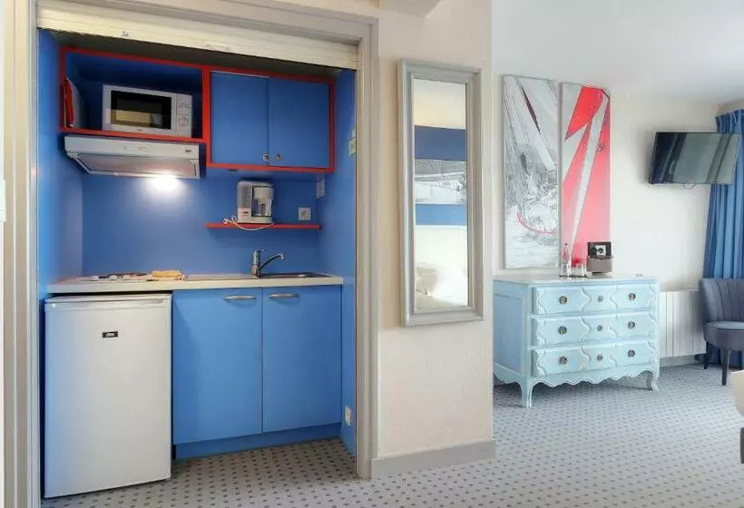 استودیوی استاندارد با چشم‌انداز دریا, Hôtel La Petite Sirène Quiberon