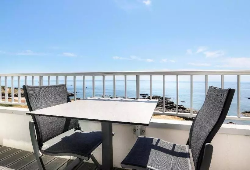 اتاق استاندارد با چشم‌انداز دریا, Hôtel La Petite Sirène Quiberon