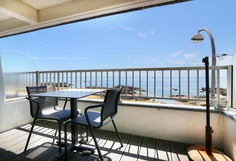 استودیوی استاندارد با چشم‌انداز دریا, Hôtel La Petite Sirène Quiberon