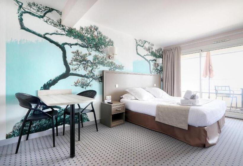 استودیوی استاندارد با چشم‌انداز دریا, Hôtel La Petite Sirène Quiberon