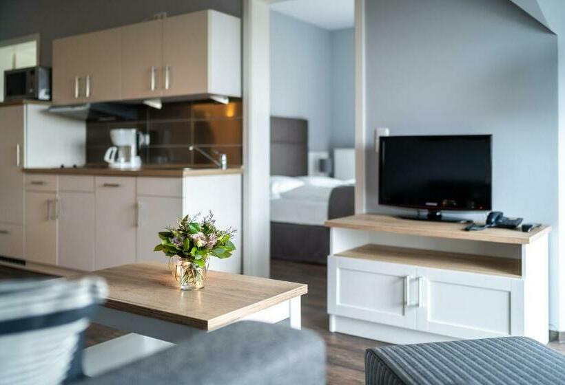 침실 1개 발코니 아파트, Strandhafer Apart