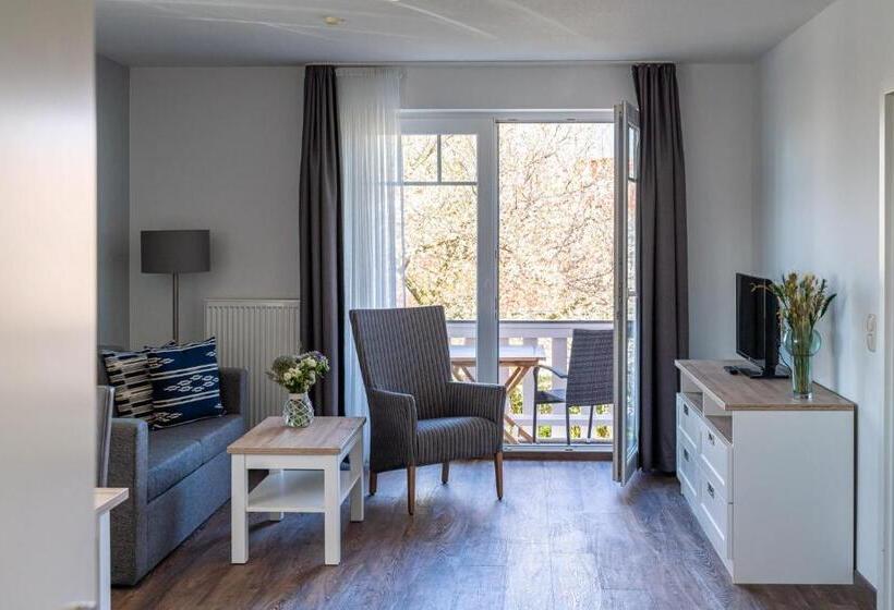 침실 1개 발코니 아파트, Strandhafer Apart