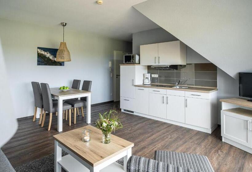 Апартаменты 1 Спальня, Strandhafer Apart