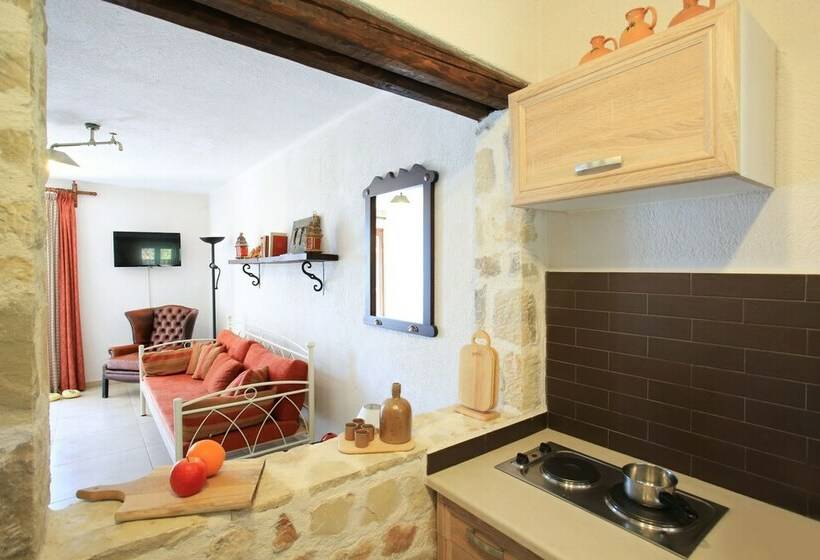 带1个卧室的带海景的公寓, Villa Galini