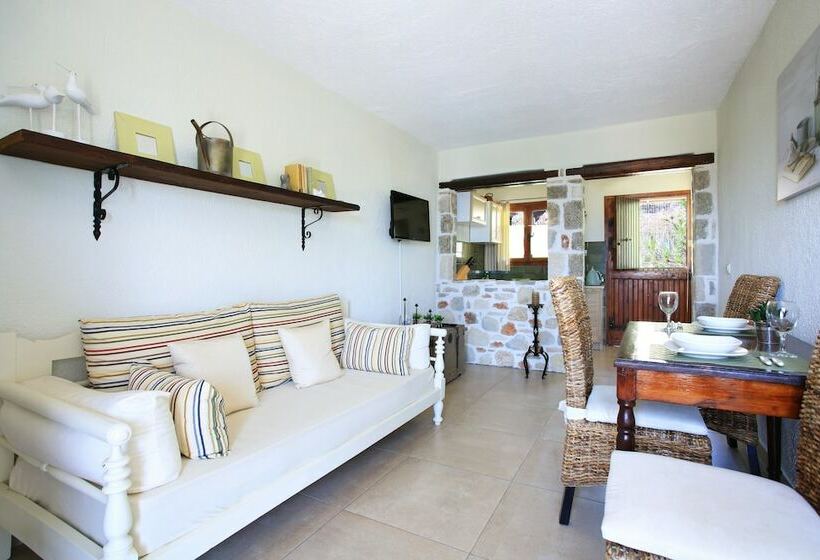 带1个卧室的带海景的公寓, Villa Galini