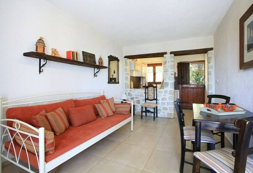 带1个卧室的带海景的公寓, Villa Galini