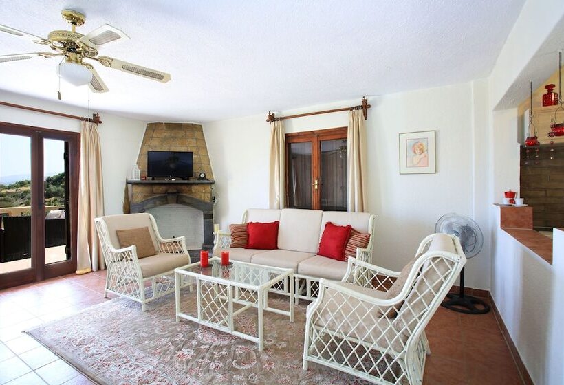 带海景的标准工作室, Villa Galini