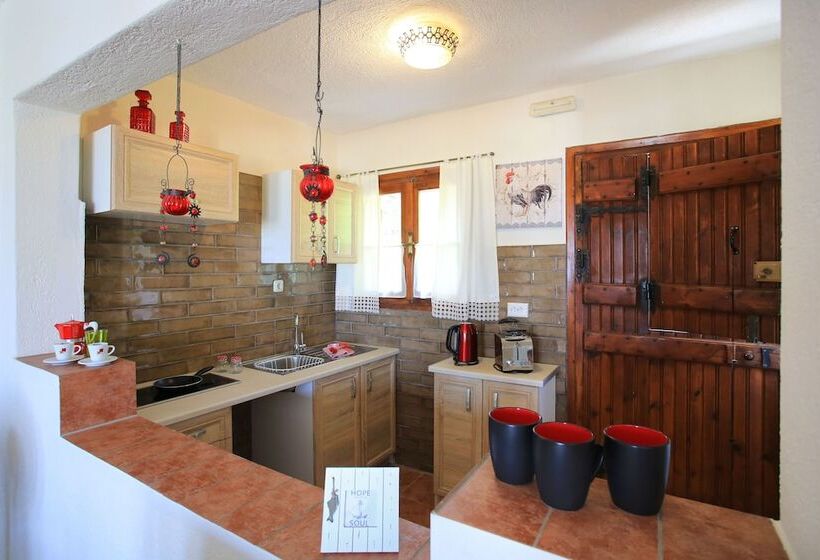 带海景的标准工作室, Villa Galini