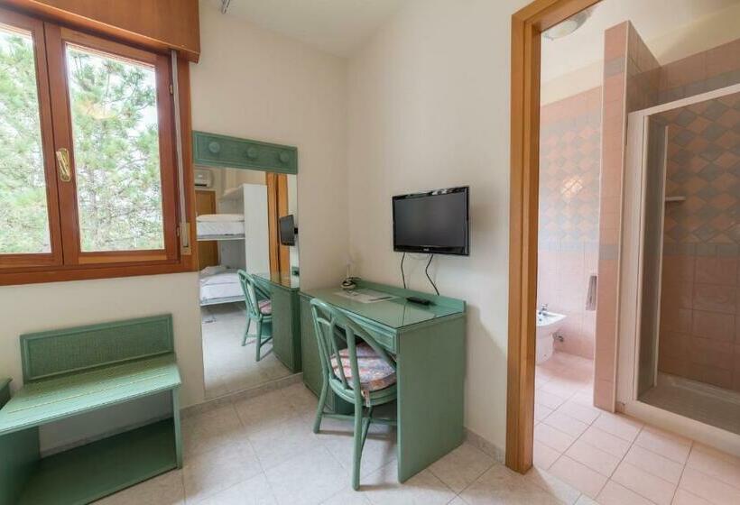 غرفة قياسية رباعية, Airone