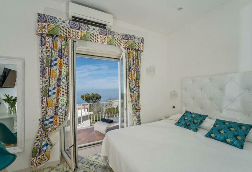 غرفة قياسية مزوَّدة بشُرفة, B&b Il Sogno