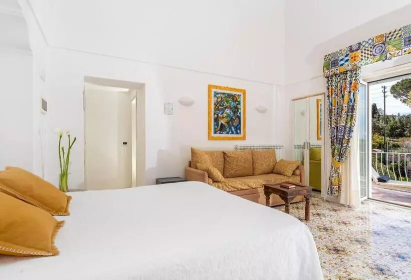 オーシャンビュースタンダードルームバルコニー付き, B&b Il Sogno