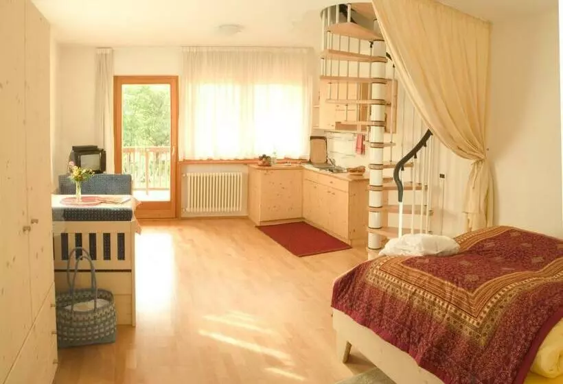 庭の見える１ベッドルームアパートメント, Bio Hotel Kaufmann