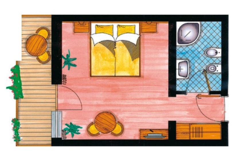 스탠다드 발코니 룸, Granpanorama Wellnesshotel Sambergerhof Superior