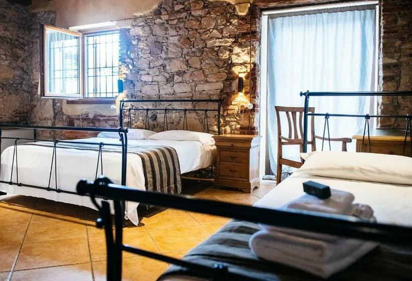 חדר סטנדרטי לשלושה עם נוף, Dimora Buglioni Wine Relais