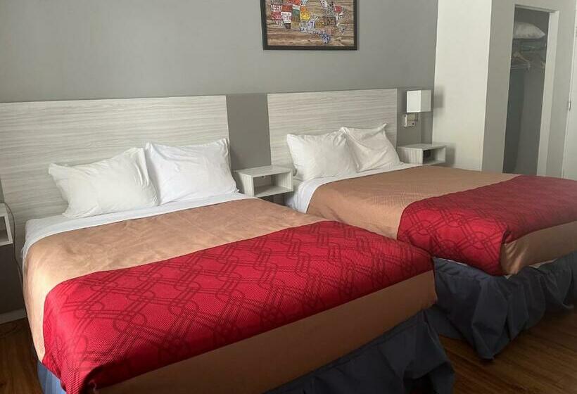 스탠다드 룸 더블 침대 2개, Motel Le Regent