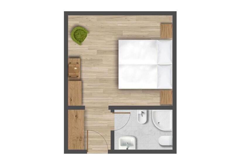 غرفة دور أخير, Villa Eden