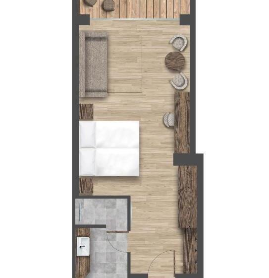 Номер Deluxe с Балконом, Villa Eden