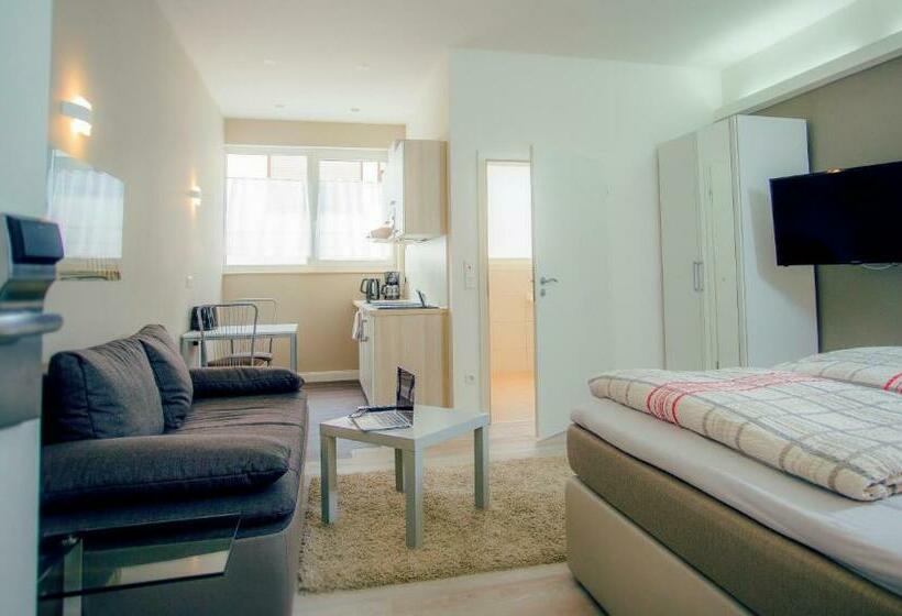 Номер Стандарт с Балконом, Boardinghotel Heidelberg